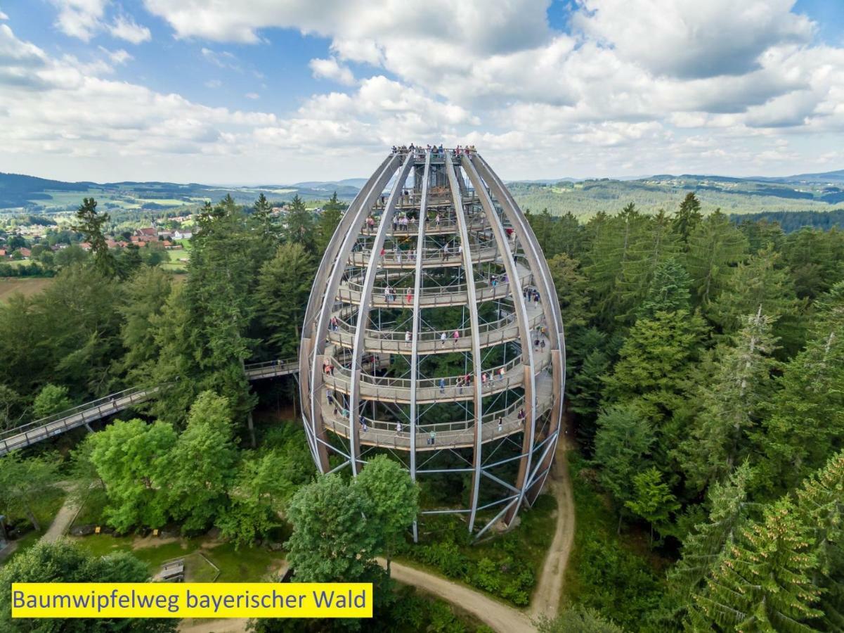 Ferienwohnung Fernblick Neukirchen vorm Wald 외부 사진